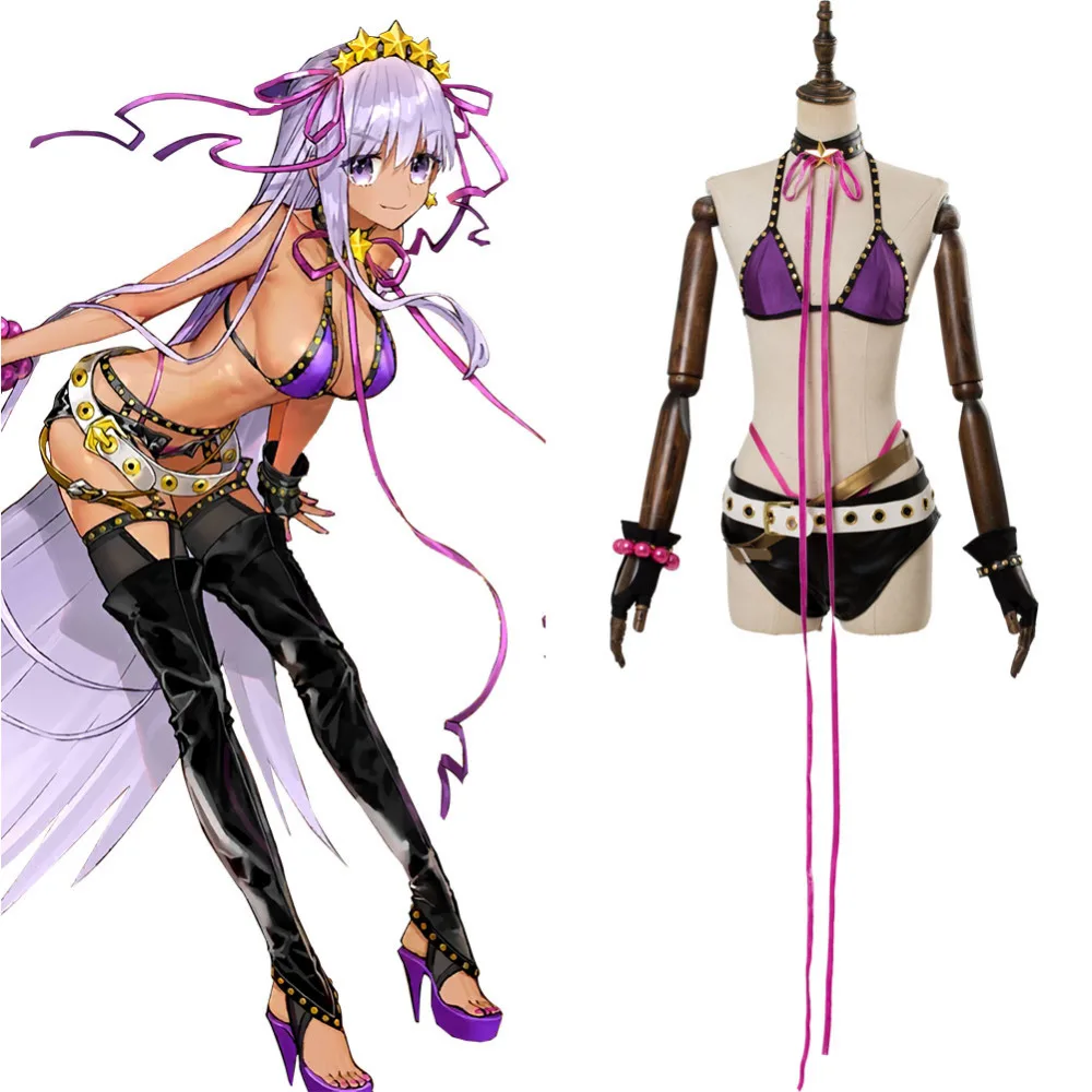 Fate Grand Order FGO Cosplay Costume BB Swimsuit Dress Halloween Party Summer Costumes
Fate Grand Order FGO Cosplay Costume BB Swimsuit Dress Halloween Party Summer Costumes