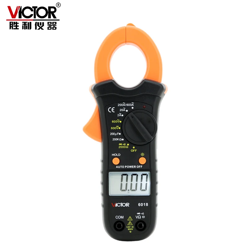 Digital Clamp Meter Multimeter Clamp Ammeter Omnipotent Pocket Mini Capacitor Backlight Instrument VC6018
Digital Clamp Meter Multimeter Clamp Ammeter Omnipotent Pocket Mini Capacitor Backlight Instrument VC6018