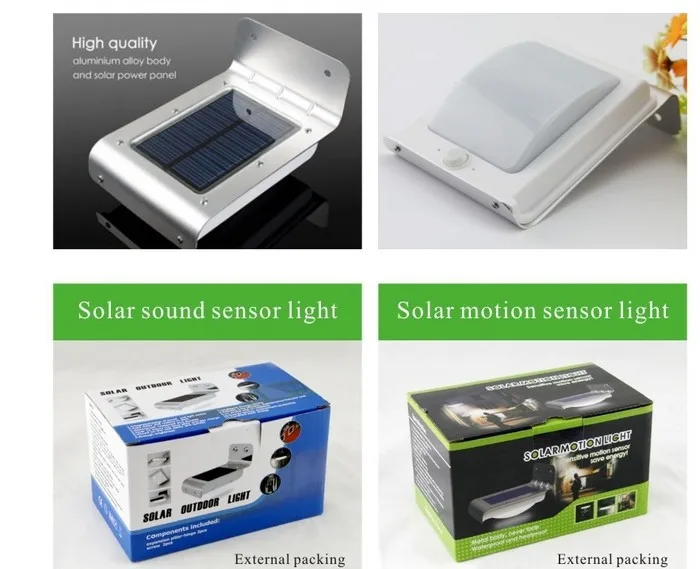 16 LED Solar Powered Light Sound Motion Sensor Garden Outdoor Waterproof Light superbright
16 LED Solar Powered Light Sound Motion Sensor Garden Outdoor Waterproof Light superbright