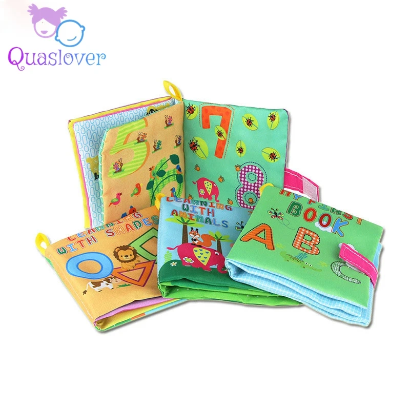 Infant Toys Baby Cloth Book Early Learning Educational Toys Cognition for Animals Letter Pattern Number Development Books
Infant Toys Baby Cloth Book Early Learning Educational Toys Cognition for Animals Letter Pattern Number Development Books