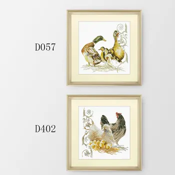 Fishxx Cross Stitch Kit D057 D402 Animal Pattern Mallard Black Chicken Family Happiness Handmade Embroidery Paintings
Fishxx Cross Stitch Kit D057 D402 Animal Pattern Mallard Black Chicken Family Happiness Handmade Embroidery Paintings
