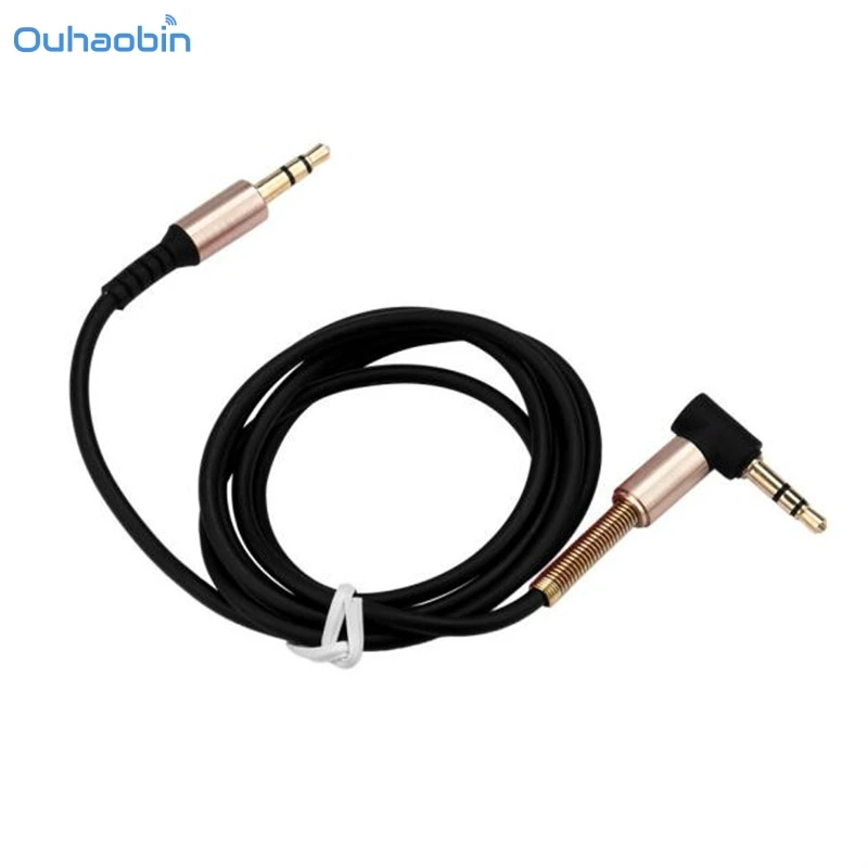 Ouhaobin 2M 3.5mm Jack Elbow Male to Male Stereo Headphone Car Aux Audio Extension Cable Black Music Audio Cables Oct26
Ouhaobin 2M 3.5mm Jack Elbow Male to Male Stereo Headphone Car Aux Audio Extension Cable Black Music Audio Cables Oct26