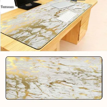 Yuzuoan Beautiful Golden marble Print Locking Edge Rubber Large Mousepads for Cs Go Mice Mat DIY Computer Gaming Mouse Pad
Yuzuoan Beautiful Golden marble Print Locking Edge Rubber Large Mousepads for Cs Go Mice Mat DIY Computer Gaming Mouse Pad