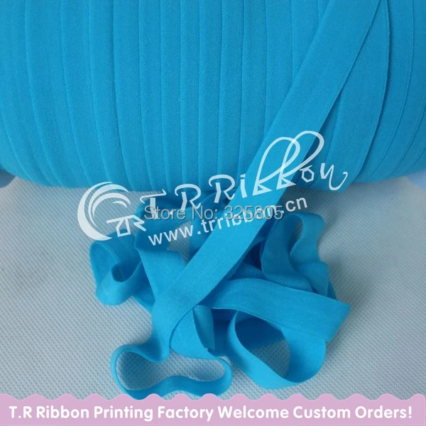 matt foe elastic wholesale 5/8" elastic ribbon factory offer 50yards per color #340 Turquoise High quality
matt foe elastic wholesale 5/8" elastic ribbon factory offer 50yards per color #340 Turquoise High quality