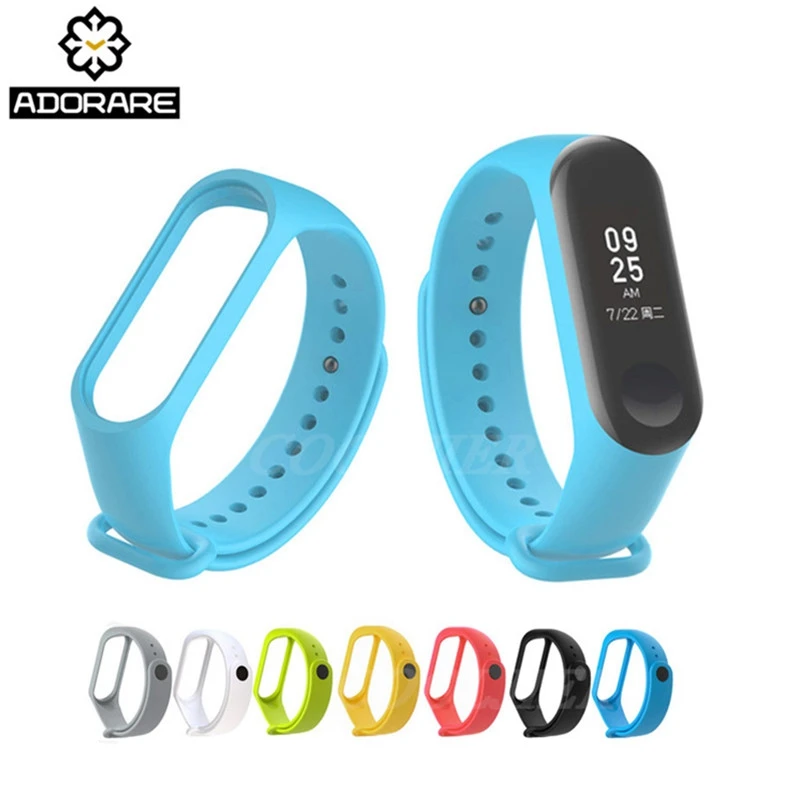 ADORARE Wrist Strap For Xiaomi Mi band 3 Silicone Strap Replacement Smart Bracelet Wristband Belts For Mi Band 3 Watchband
ADORARE Wrist Strap For Xiaomi Mi band 3 Silicone Strap Replacement Smart Bracelet Wristband Belts For Mi Band 3 Watchband