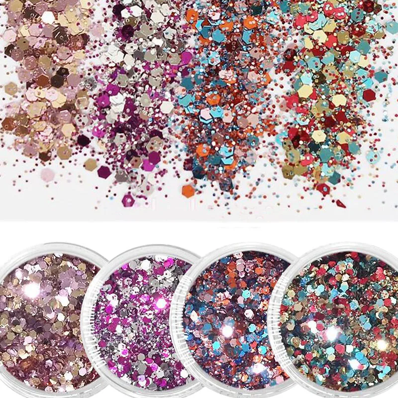 10ml Nail Glitter Mix Color Powder Ultra-thin*1mm Purple Blue Mixed Powder Fine-Glitter Powder For Nail Decoration FMAC1-2-5-8
10ml Nail Glitter Mix Color Powder Ultra-thin*1mm Purple Blue Mixed Powder Fine-Glitter Powder For Nail Decoration FMAC1-2-5-8