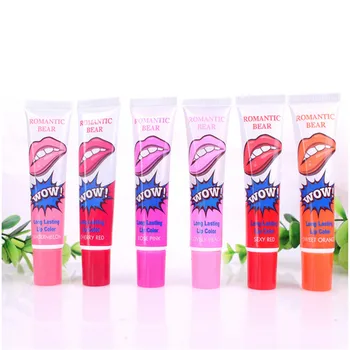 High Quality Waterproof Charming pee off Lip Gloss Tint Moisturizing Long Lasting Lipstick Cosmetic Beauty Makeup
High Quality Waterproof Charming pee off Lip Gloss Tint Moisturizing Long Lasting Lipstick Cosmetic Beauty Makeup