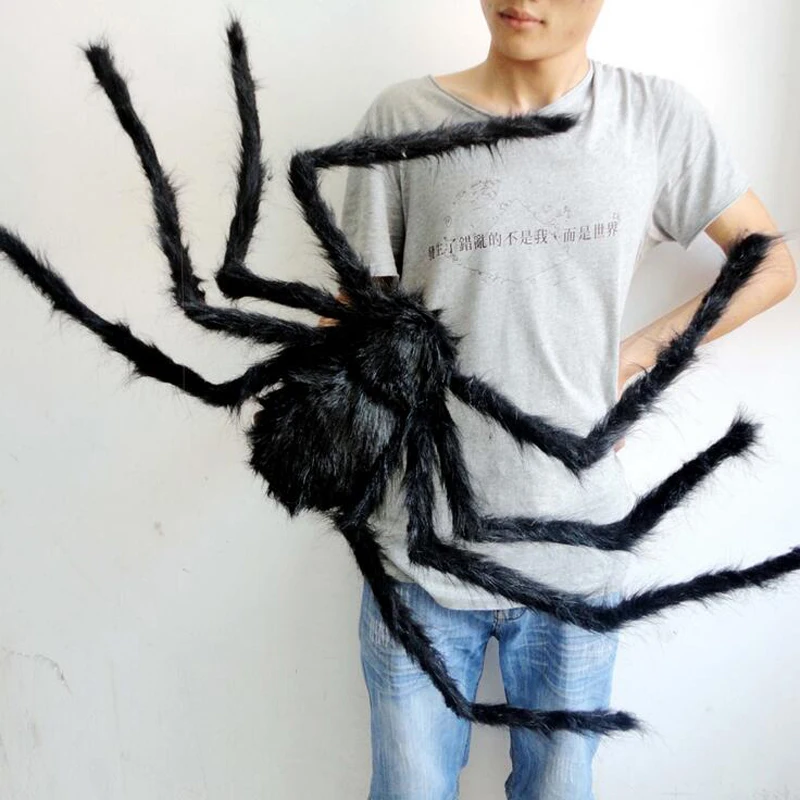 1pcs/lot Halloween Decorations Horror Prop Plush Spider and Web Trick Toys Simulated Animals Party Supplies For Bar Ornament
1pcs/lot Halloween Decorations Horror Prop Plush Spider and Web Trick Toys Simulated Animals Party Supplies For Bar Ornament