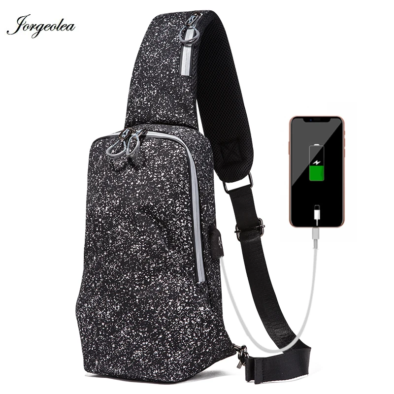 New Fashion Nylon Snowflake Chest Bag Men Hip Hop Street USB Charging Chest Pack For Travel shoulder Satchel Bag
New Fashion Nylon Snowflake Chest Bag Men Hip Hop Street USB Charging Chest Pack For Travel shoulder Satchel Bag