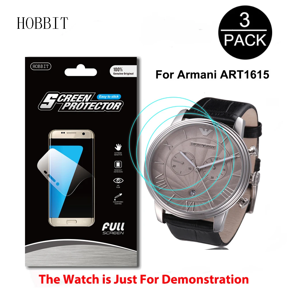 3Pack For Armani ART1615 ART1676 Smart Watch LCD Screen Guard Explosion-proof Screen Protector Clear Anti-shock Smartwatch Film
3Pack For Armani ART1615 ART1676 Smart Watch LCD Screen Guard Explosion-proof Screen Protector Clear Anti-shock Smartwatch Film