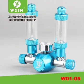 Aquarium CO2 Regulator Gauge Meter Double Check Valve Bubble Pressure Counter Fish Tank Planted CO2 Decompression Table W01-05
Aquarium CO2 Regulator Gauge Meter Double Check Valve Bubble Pressure Counter Fish Tank Planted CO2 Decompression Table W01-05