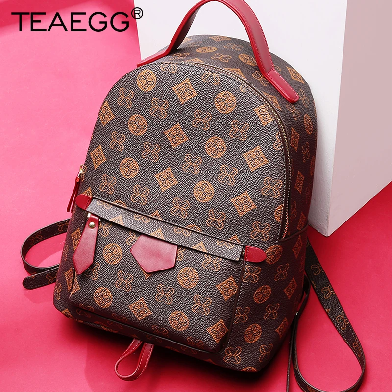 TEAEGG Women Monogram Backpack Women School Bags for Teenage Girls Lady Travel Small Backpacks Mochila Feminina
TEAEGG Women Monogram Backpack Women School Bags for Teenage Girls Lady Travel Small Backpacks Mochila Feminina