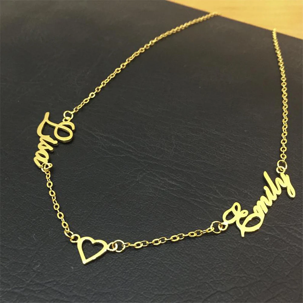 FYW Personalized Love Pendant Name Necklace With Heart Shape Customized Letter Name Necklace Gift for Women Girls
FYW Personalized Love Pendant Name Necklace With Heart Shape Customized Letter Name Necklace Gift for Women Girls