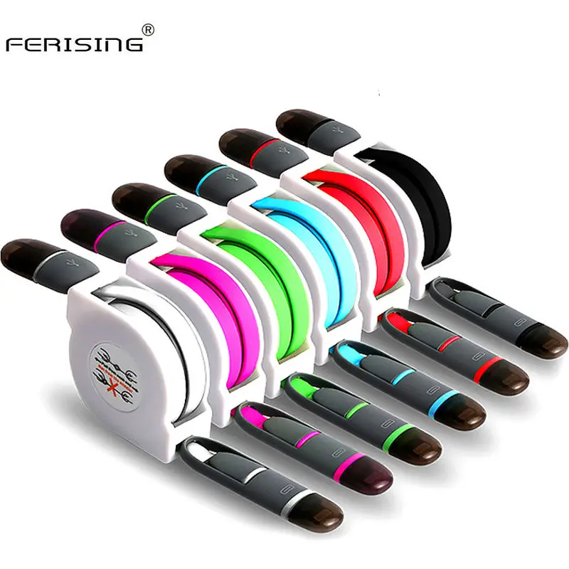 Ferising 2 in 1 Micro USB Cable USB Data Charger C...