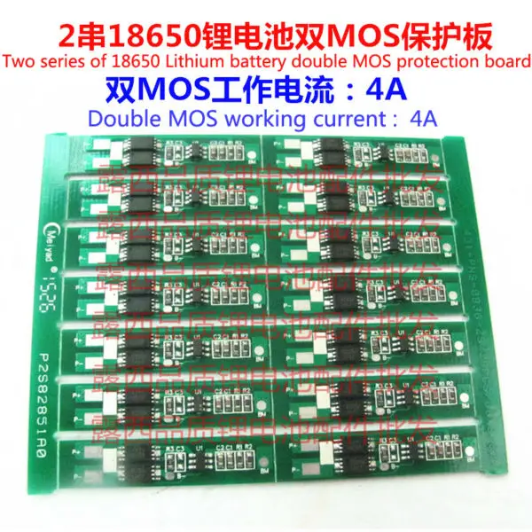 18650 Panels 7.4 V Battery Board Double Section Two Section 2 Lithium Batteries Double Mos Plate Wholesale
18650 Panels 7.4 V Battery Board Double Section Two Section 2 Lithium Batteries Double Mos Plate Wholesale