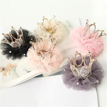 Hot Sell Baby Girls Crown Kids Hair Clip Ribbon Bowknot Hairpin Rhinestone Zircon Clip Mesh Flower Princess Crown Hair Clip
Hot Sell Baby Girls Crown Kids Hair Clip Ribbon Bowknot Hairpin Rhinestone Zircon Clip Mesh Flower Princess Crown Hair Clip