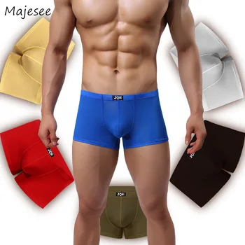 Boxers Men Solid Convex Pouch Simple Breathable Soft European Style Trendy Underwear Mens Boxer Slip Homme Cuecas Underpants
Boxers Men Solid Convex Pouch Simple Breathable Soft European Style Trendy Underwear Mens Boxer Slip Homme Cuecas Underpants