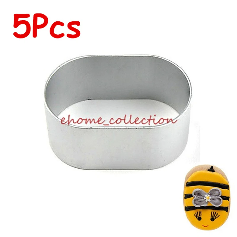 5pcs Oval Shape Cutting Mold Fondant Metal Cookie Cutters Biscuit Tools Cupcake Baking Mold Kitchen Accessories Cake Tool
5pcs Oval Shape Cutting Mold Fondant Metal Cookie Cutters Biscuit Tools Cupcake Baking Mold Kitchen Accessories Cake Tool