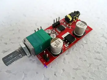 TCXRE MAX4410 micro headphone amplifier board 1.8v 5v 3.7V battery for Pre-amplifier