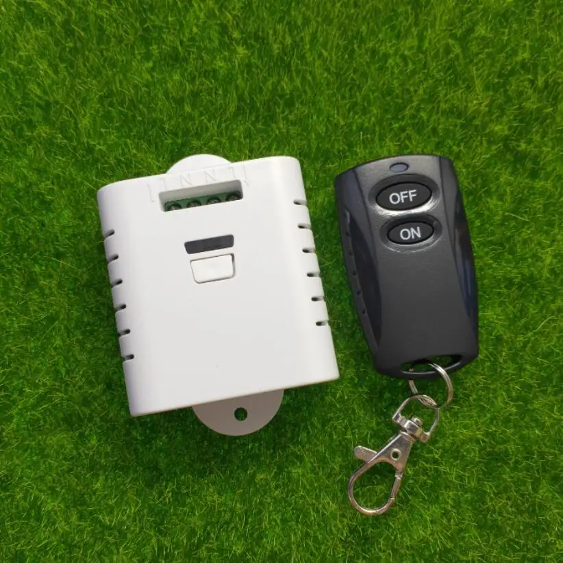 1 ch RF wireless remote control lighting switch 85V 110V 120V 220V Simple operation receiver transmitter
1 ch RF wireless remote control lighting switch 85V 110V 120V 220V Simple operation receiver transmitter