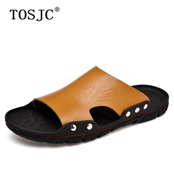 TOSJC New Men Flat Slippers Summer Casual Beach Shoes for Male Indoor House Home Comfort Sandals Man Non-Slip Flip Flops Slides
TOSJC New Men Flat Slippers Summer Casual Beach Shoes for Male Indoor House Home Comfort Sandals Man Non-Slip Flip Flops Slides