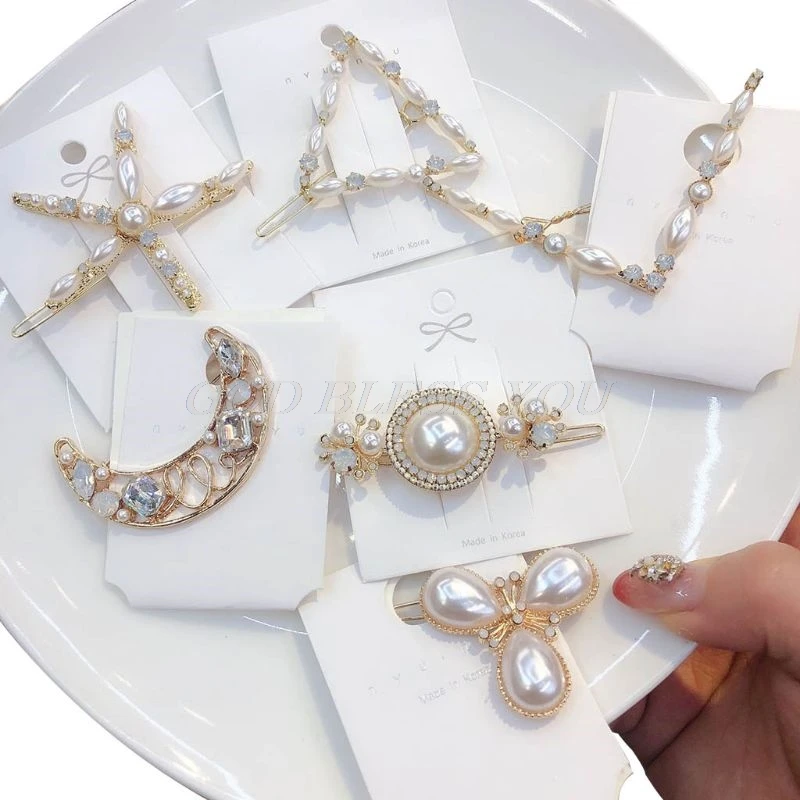Korean Retro Hollow Crescent Starfish Metal Hair Clip Women Girl Glitter Imitation Pearl Jewelry Frog Bobby Pin Styling Barrette
Korean Retro Hollow Crescent Starfish Metal Hair Clip Women Girl Glitter Imitation Pearl Jewelry Frog Bobby Pin Styling Barrette