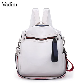 Vadim Luxury Backpack Women Leather Multifunction Backpack Female Small Backpacks Girls Schoolbag Women Shoulder Bag Sac A Dos
Vadim Luxury Backpack Women Leather Multifunction Backpack Female Small Backpacks Girls Schoolbag Women Shoulder Bag Sac A Dos