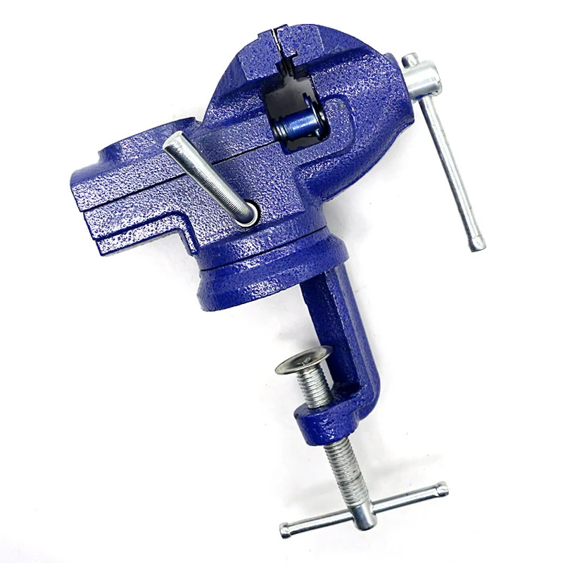Table 50 mm vice cast iron heavy small universal rotating vise parallel-jaw 360 degrees
Table 50 mm vice cast iron heavy small universal rotating vise parallel-jaw 360 degrees