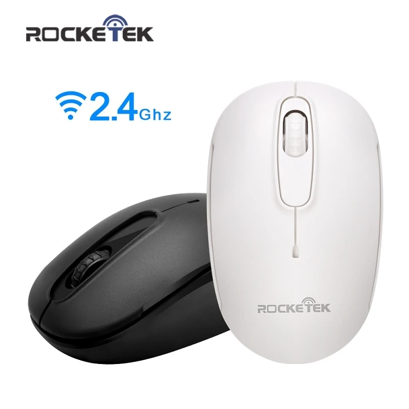 Rocketek USB Wireless Mouse 2.4G 1600 DPI 3 buttons ergonomic for imac pro macbook laptop computer pc optical mini mice silent
Rocketek USB Wireless Mouse 2.4G 1600 DPI 3 buttons ergonomic for imac pro macbook laptop computer pc optical mini mice silent
