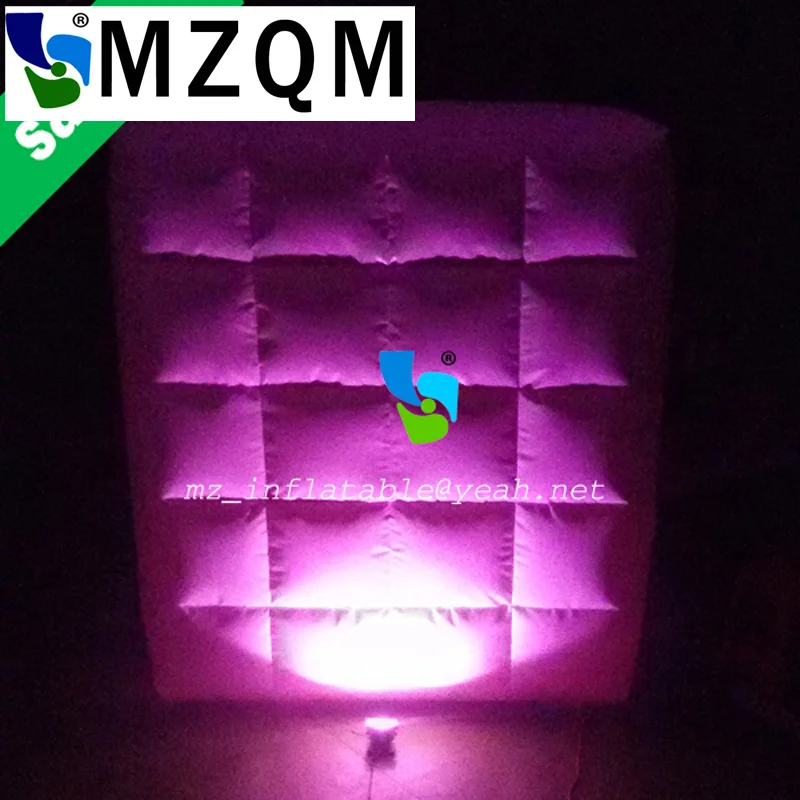 MZQM 3*3m Custom wedding party event use led photobooth backdrop inflatable wall with led for sale
MZQM 3*3m Custom wedding party event use led photobooth backdrop inflatable wall with led for sale