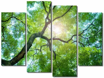 4 Pieces Green trees Picture Painting Wall Art Room Decor Print Poster Wall Pictures for Living Room Canvas Painting Framed
4 Pieces Green trees Picture Painting Wall Art Room Decor Print Poster Wall Pictures for Living Room Canvas Painting Framed