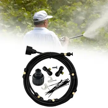 6M-18M Outdoor Misting Cooling System Mist Nozzle Sprayer Garden Irrigation Kits Greenhouse Watering Irrigation System
6M-18M Outdoor Misting Cooling System Mist Nozzle Sprayer Garden Irrigation Kits Greenhouse Watering Irrigation System