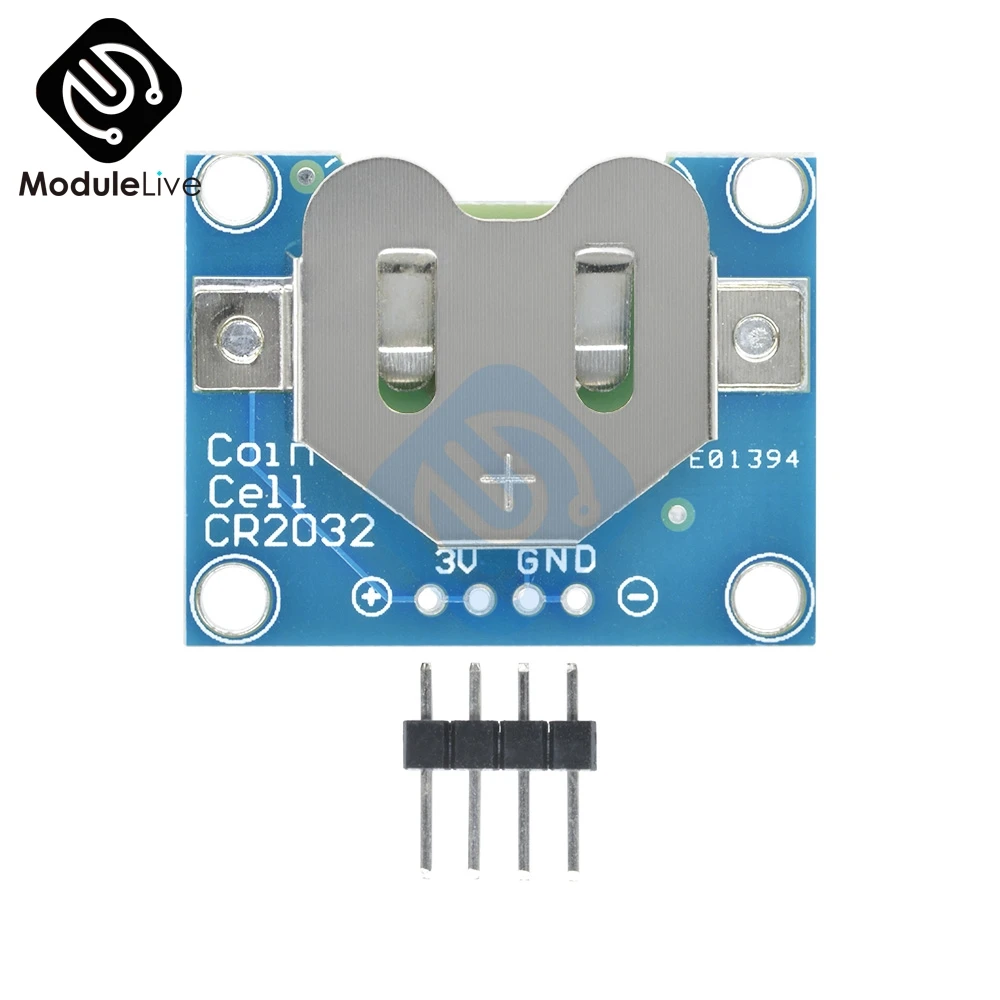 20 мм монетная ячейка Breakout Board CR1220 кнопочная Батарейная розетка Держатель модуль