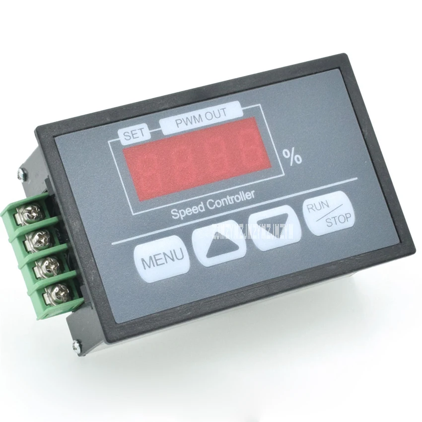 Q8-42S Motor Controller Button Governor Digital Display Percentage Tachometer DC Motor Slow Start Slow Stop Controller DC6-60V
Q8-42S Motor Controller Button Governor Digital Display Percentage Tachometer DC Motor Slow Start Slow Stop Controller DC6-60V