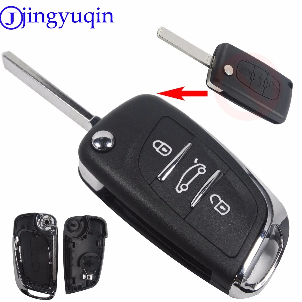 jingyuqin 10ps 3 Buttons Flip Remote Key Shell Cover For PEUGEOT 207 307 308 For Citroen C2 C3 C4 C5 C6 C8 Without Groove CE536
jingyuqin 10ps 3 Buttons Flip Remote Key Shell Cover For PEUGEOT 207 307 308 For Citroen C2 C3 C4 C5 C6 C8 Without Groove CE536
