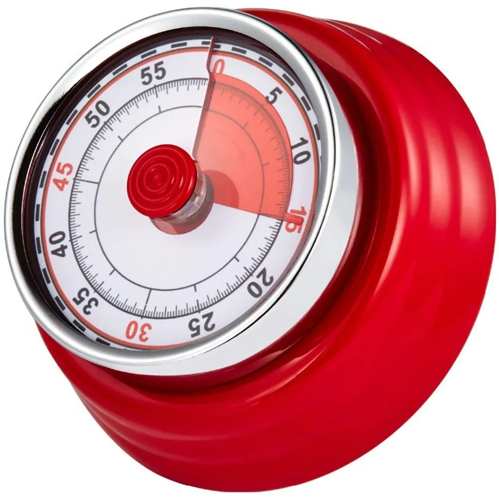 Kitchen Mechanical Timer 60 Minute Magnetic Countdown Timer for Kitchen Cooking Housework Sports Office Timekeeper
Kitchen Mechanical Timer 60 Minute Magnetic Countdown Timer for Kitchen Cooking Housework Sports Office Timekeeper