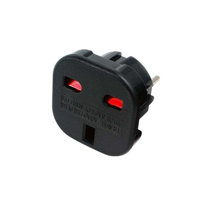 Universal Black copper abs Electrical AC power 2 pins multifunction UK to EU adapter plug 9625 converter
Universal Black copper abs Electrical AC power 2 pins multifunction UK to EU adapter plug 9625 converter
