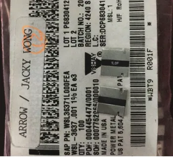 New and original DALE3637 0.001R 1L0 1% 3W VISHAY WSL36371L000FEA Alloy resistance
New and original DALE3637 0.001R 1L0 1% 3W VISHAY WSL36371L000FEA Alloy resistance