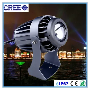 

1*10W A beam of light, CREE LED Spotlight Lamp Light Lamp Remote Ultra Narrow Light Wall Roof Waterproof Outdoor Free Shipping