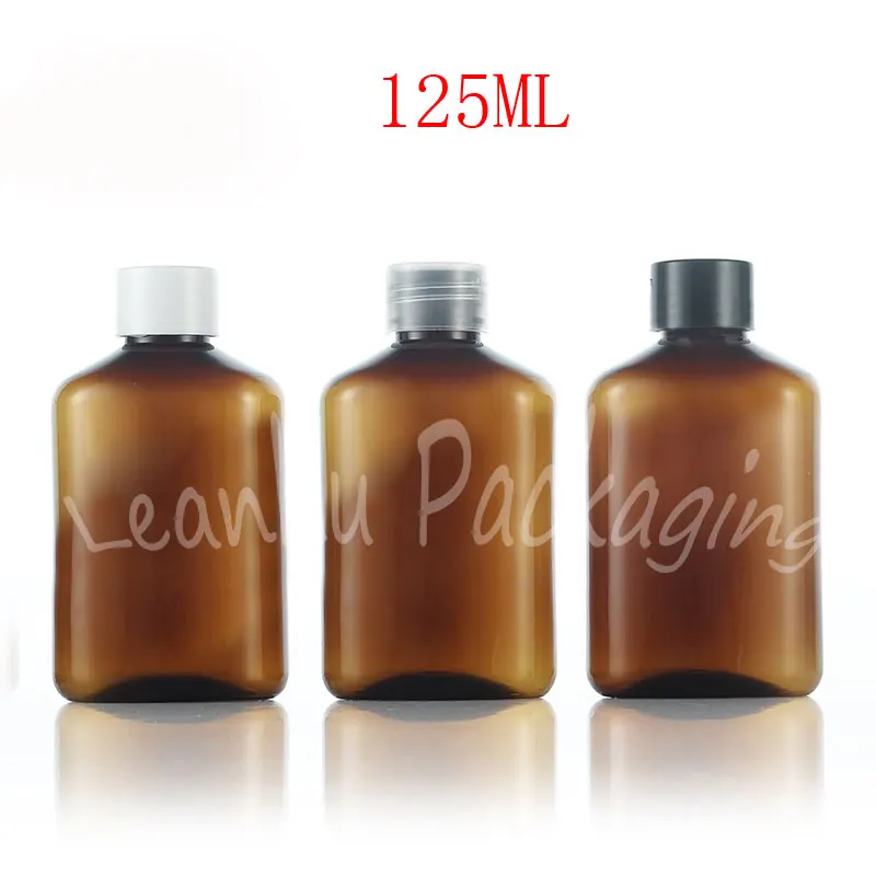 125ML Brown Plastic Bottle With Screw Cap , 125CC Shampoo / Lotion Packaging Bottle , Empty Cosmetic Container ( 36 PC/Lot )
125ML Brown Plastic Bottle With Screw Cap , 125CC Shampoo / Lotion Packaging Bottle , Empty Cosmetic Container ( 36 PC/Lot )