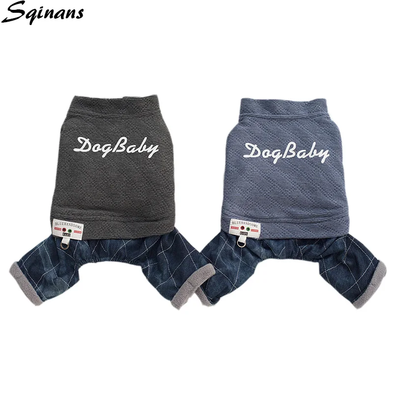 Sqinans Winter Dog Jumpsuit Soft Warm Jumpsuits For Dogs Cotton Pet Dog Clothes Boys Puppy Chihuahua Jumpsuit Overalls For Dogs
Sqinans Winter Dog Jumpsuit Soft Warm Jumpsuits For Dogs Cotton Pet Dog Clothes Boys Puppy Chihuahua Jumpsuit Overalls For Dogs