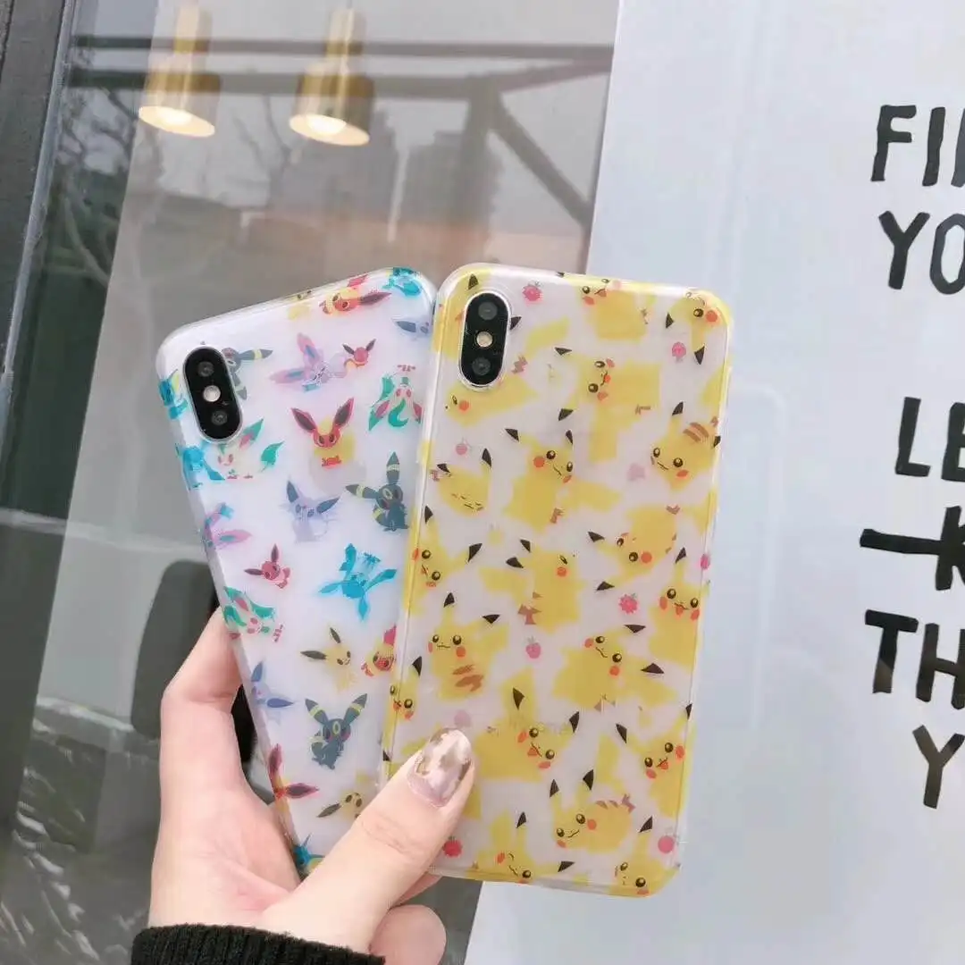 Glossy Cartoon Pokemon Phone Case For iPhone 6 6Plus 6s 6sPlus 7 7Plus 8 8Plus X 10 Cute Pikachu Transparent Hard Back Cover
Glossy Cartoon Pokemon Phone Case For iPhone 6 6Plus 6s 6sPlus 7 7Plus 8 8Plus X 10 Cute Pikachu Transparent Hard Back Cover