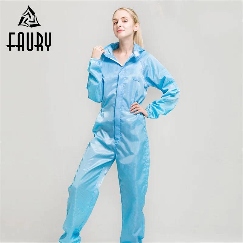 Unisex Anti-static Dustproof Hooded Painting Overalls Protective Worker Boiler Suit Uniforms Clean Clothing Women Men Jumpsuit
Unisex Anti-static Dustproof Hooded Painting Overalls Protective Worker Boiler Suit Uniforms Clean Clothing Women Men Jumpsuit