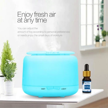 300ML Ultrasonic Air Humidifier Essential Oil Aroma Diffuser Mist Maker Fogger with 7 Colors LED Night Light
300ML Ultrasonic Air Humidifier Essential Oil Aroma Diffuser Mist Maker Fogger with 7 Colors LED Night Light