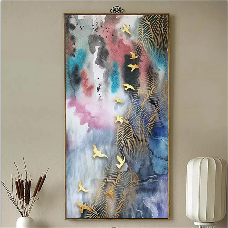 wellyu Custom wallpaper 3d mural new Chinese abstract line ink painting porch обои background wall decoration painting wallpaper
wellyu Custom wallpaper 3d mural new Chinese abstract line ink painting porch обои background wall decoration painting wallpaper