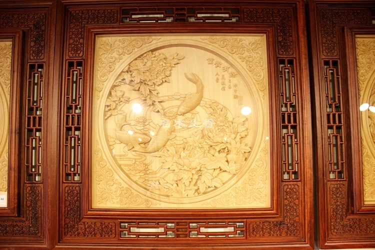 Dongyang wood carving wood hanging pendant hanging boutique embossed square cross screen plaque paintings more than rich shippin
Dongyang wood carving wood hanging pendant hanging boutique embossed square cross screen plaque paintings more than rich shippin