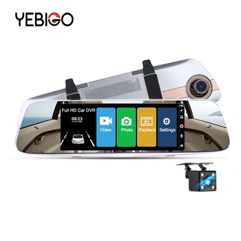 YEBIGO Car DVR Camera Dual Lens 7.0 inch Car Cam Dash Cam Full HD 1080P Dashcam Rearview Mirror Video Recorder Registrator 7"
YEBIGO Car DVR Camera Dual Lens 7.0 inch Car Cam Dash Cam Full HD 1080P Dashcam Rearview Mirror Video Recorder Registrator 7"