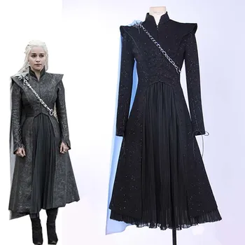 Game of Thrones Season 7 Daenerys Targaryen Cosplay Costume Halloween Carnival Uniforms Full Set Custom Made
Game of Thrones Season 7 Daenerys Targaryen Cosplay Costume Halloween Carnival Uniforms Full Set Custom Made