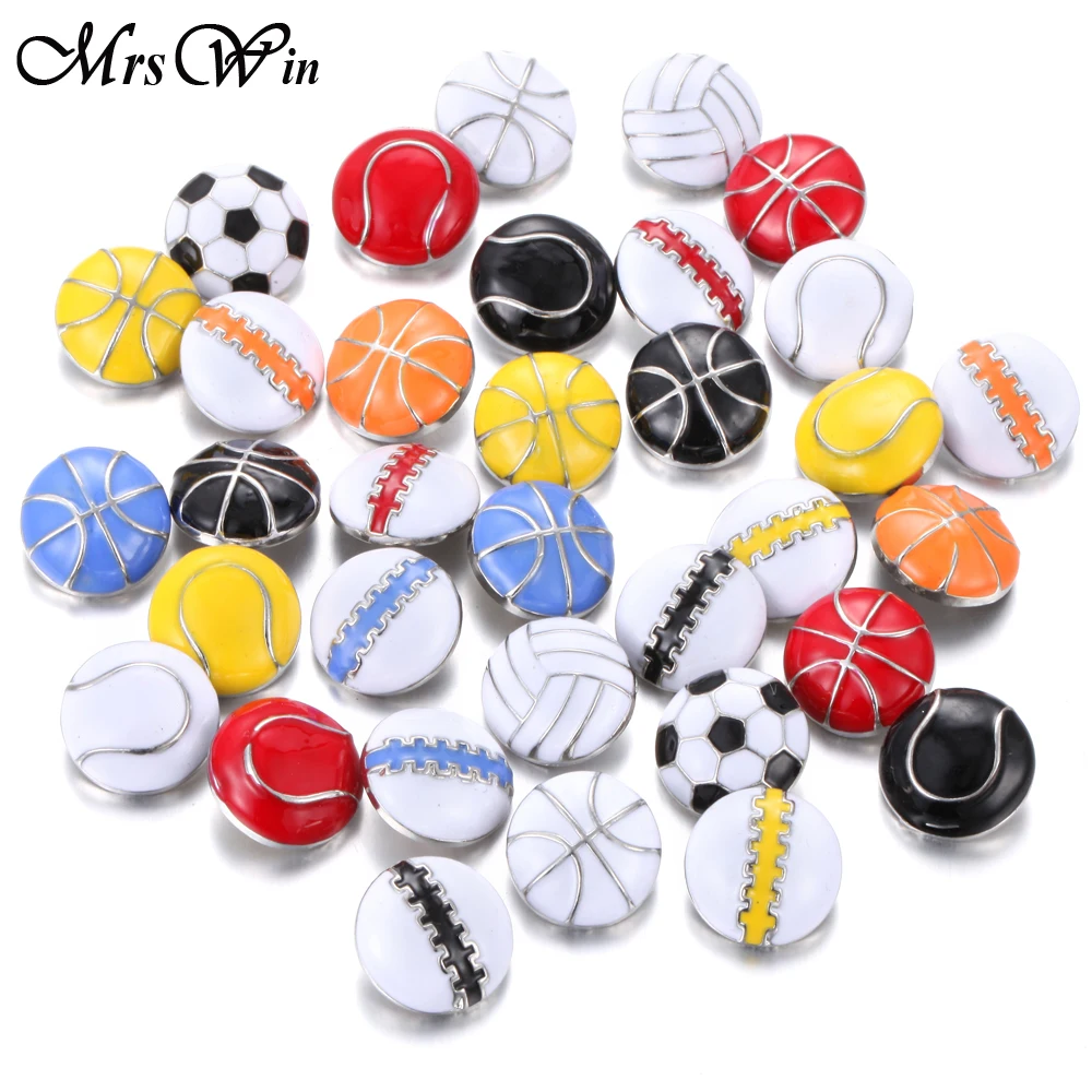 10pcs/lot New Sports Snap Jewelry 18mm Snap Buttons Jewelry Accessories fit Snap Bracelet Bangles Volleyball Football Jewelry
10pcs/lot New Sports Snap Jewelry 18mm Snap Buttons Jewelry Accessories fit Snap Bracelet Bangles Volleyball Football Jewelry