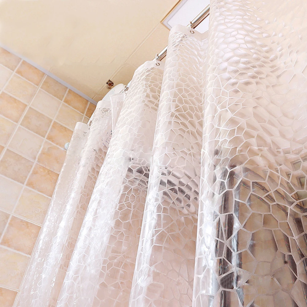 Фото Занавеска для ванной и душа домашний декор высота 2 м/2 м - купить